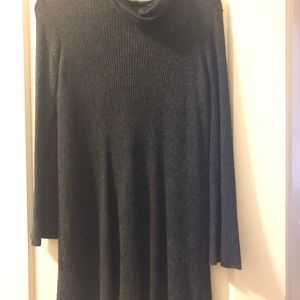 Madewell turtleneck sweater tunic/ dress